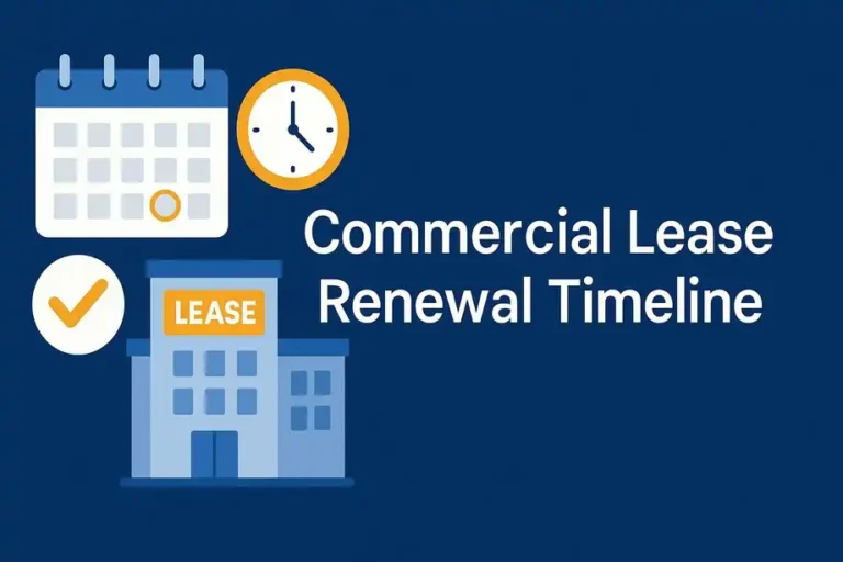 Commercial Lease Renewal Timeline Plan Early, Negotiate Better