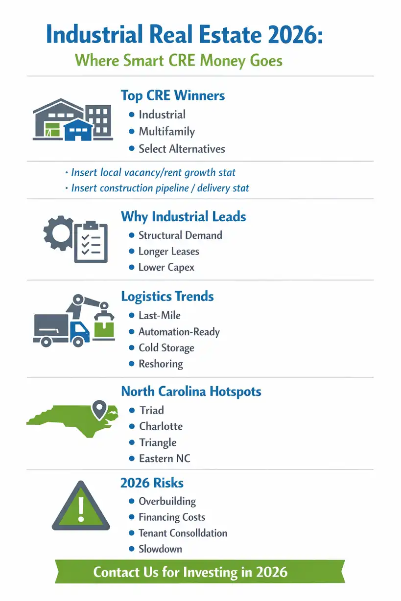 Industrial Real Estate 2026: Where Smart CRE Investing Money