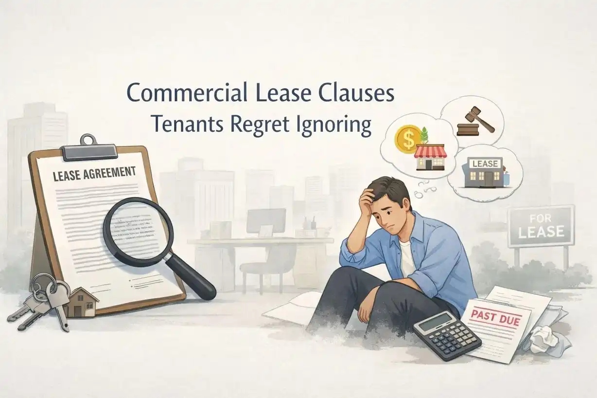 5 Commercial Lease Clauses Tenants Always Regret Ignoring